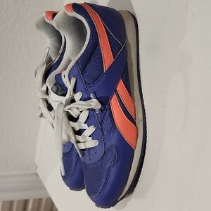 Reebok Royal Flag purple tennis shoes.